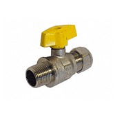 RUBIN.GAS DIR.1/2" X 14 LEVA GIALLA