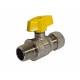 RUBIN.GAS DIR.1/2" X 14 LEVA GIALLA