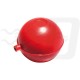 SFERA TODA DN 90 ALTA TEMPERATURA ROSSA - 