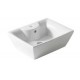 LAVABO D'APPOGGIO QUADRO PLUS 49 x 38 - LINPHA